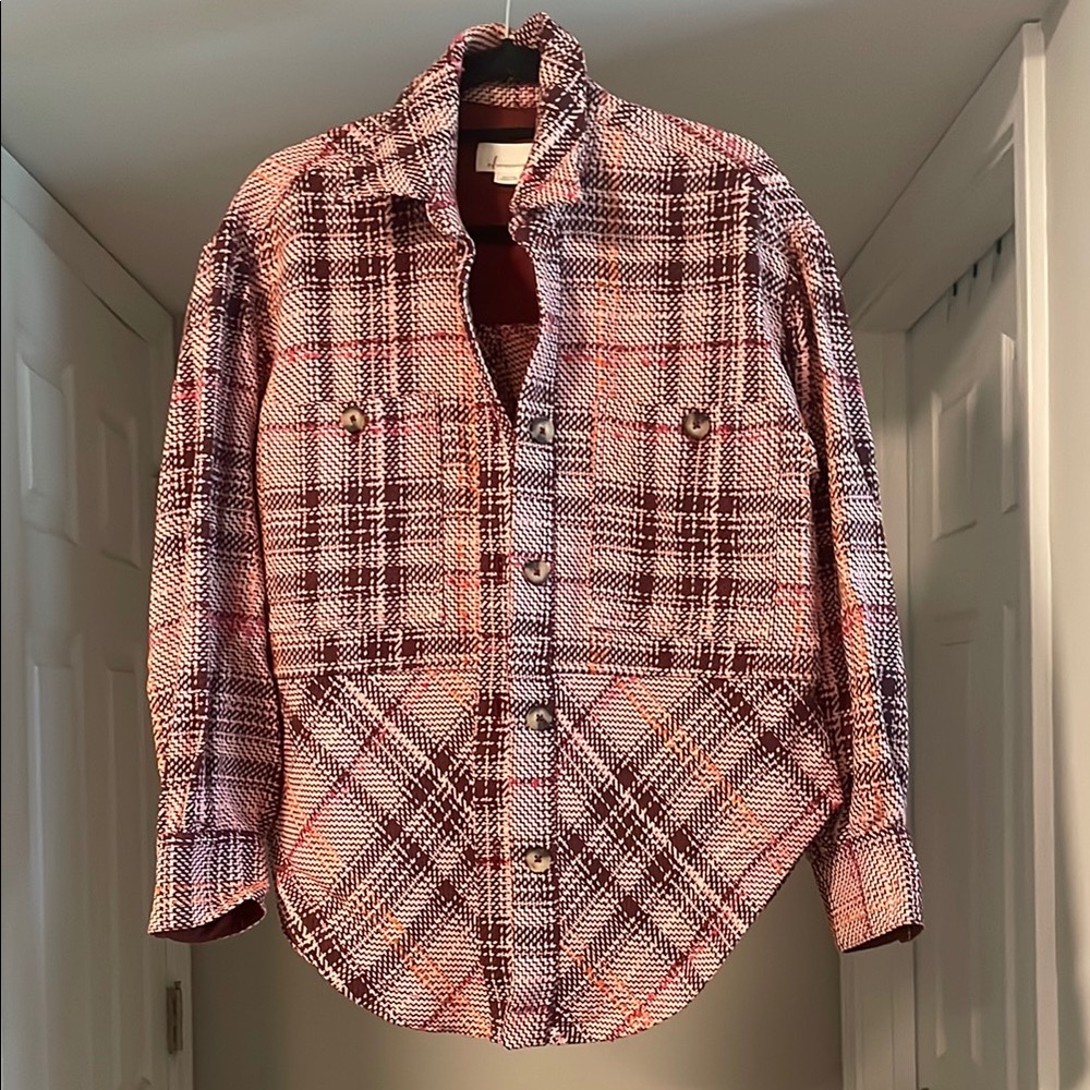 Anthropologie Oversized Shacket